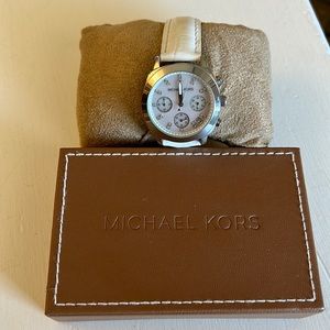 Michael Kors women’s Leather Watch